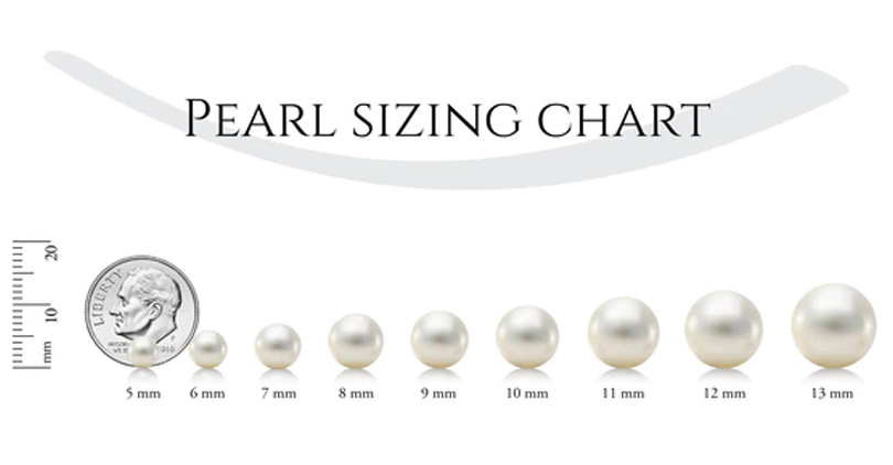 Pearl Size Comparison Chart